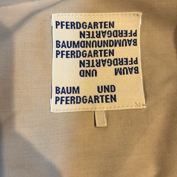 Baum und Pferdgarten Women's Checkered Button Down Shirt - Black, White, Orange - Picture 6 of 6